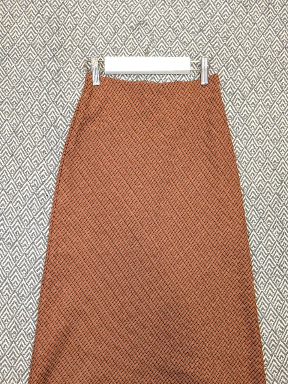 Wilfred Aritzia Brown Textured Mini Skirt Size 0 High Waisted Fall